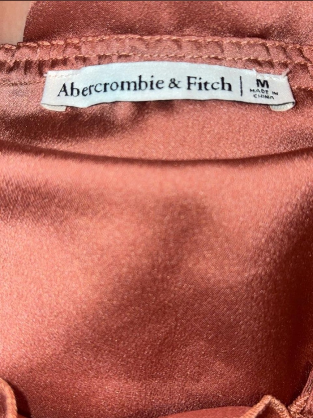 Abercrombie & Fitch mini dress size M in color rust